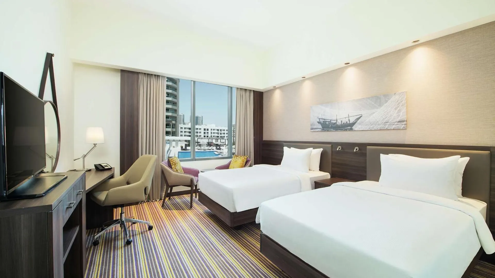 ***  Hotel Hampton By Hilton Dubai Airport Spojené arabské emiráty